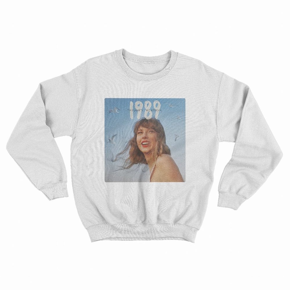 1989 Taylor Swift White Sweater